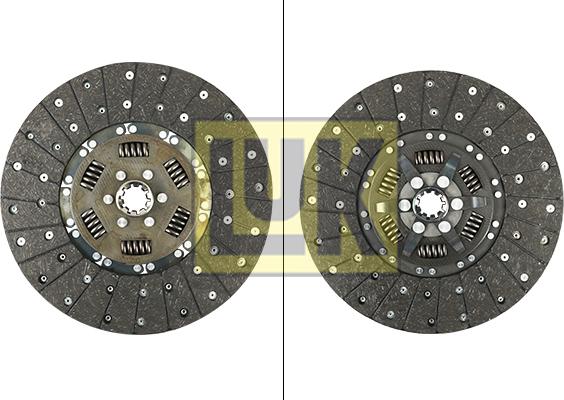 LUK 331 0142 10 - Диск сцепления, фрикцион unicars.by