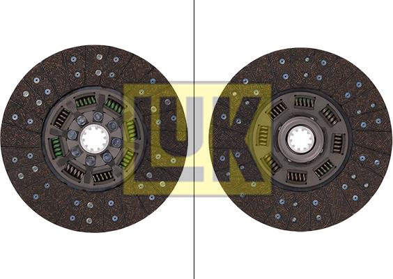 LUK 331 0114 10 - Диск сцепления, фрикцион unicars.by