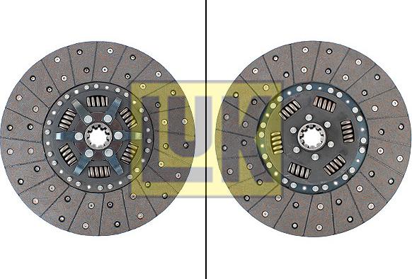 LUK 331 0394 10 - Диск сцепления, фрикцион unicars.by