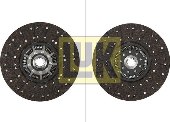 LUK 338 0138 11 - Диск сцепления, фрикцион unicars.by