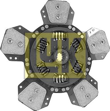 LUK 329 0001 11 - Диск сцепления, фрикцион unicars.by