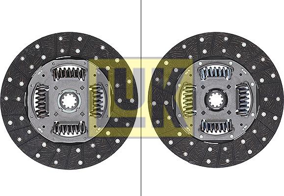 LUK 328 0853 10 - Диск сцепления, фрикцион unicars.by