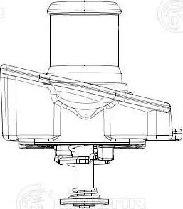 Luzar LT 1670 - Термостат охлаждающей жидкости / корпус unicars.by