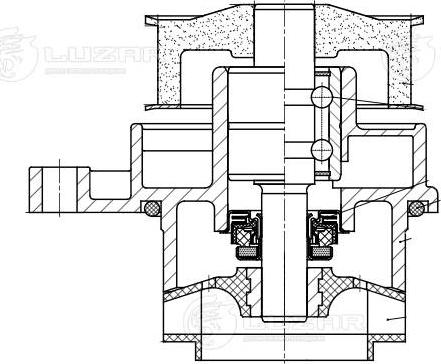 Luzar LWP 1823 - Водяной насос unicars.by