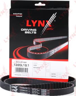 LYNXauto 122GL19.1 - Зубчатый ремень ГРМ unicars.by