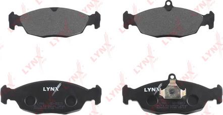 LYNXauto BD-5903 - Тормозные колодки, дисковые, комплект unicars.by