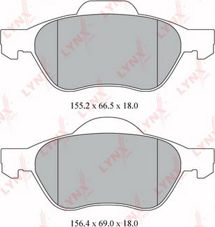 FTE PBW499BLA - Тормозные колодки, дисковые, комплект unicars.by