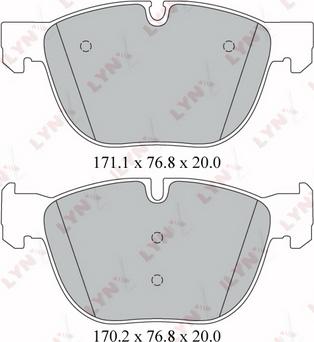 BMW 2 413 068 - Тормозные колодки, дисковые, комплект unicars.by