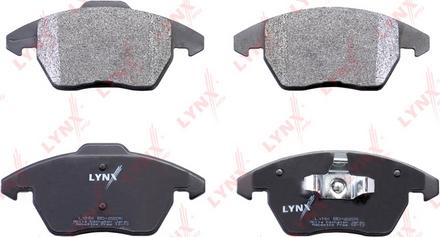 LYNXauto BD-2206 - Тормозные колодки, дисковые, комплект unicars.by