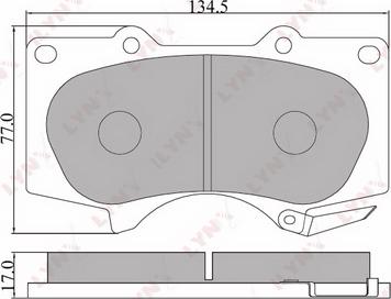 HELLA 8DB 355 034-151 - Тормозные колодки, дисковые, комплект unicars.by