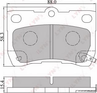 BOSCH BE1113H - Тормозные колодки, дисковые, комплект unicars.by