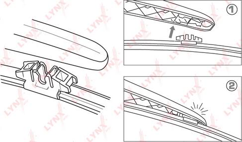 LYNXauto LR38V - Щетка стеклоочистителя unicars.by