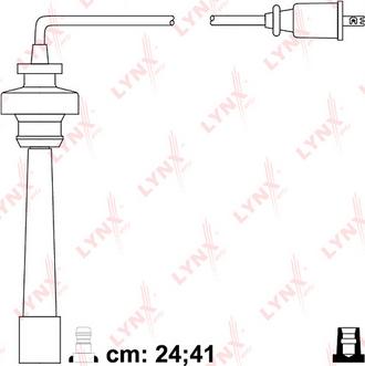 LYNXauto SPE5517 - Комплект проводов зажигания unicars.by