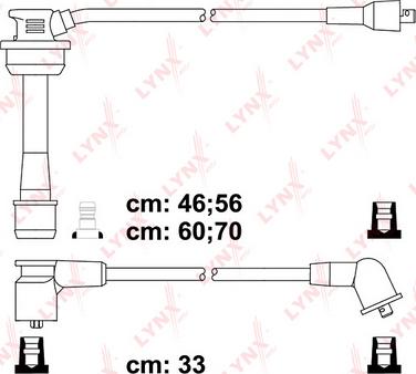 LYNXauto SPC7518 - Комплект проводов зажигания unicars.by