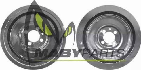 Mabyparts PV01197O - Шкив коленчатого вала unicars.by