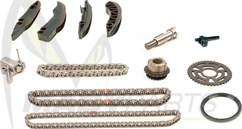 Mabyparts OTK039443 - Комплект цепи привода распредвала unicars.by