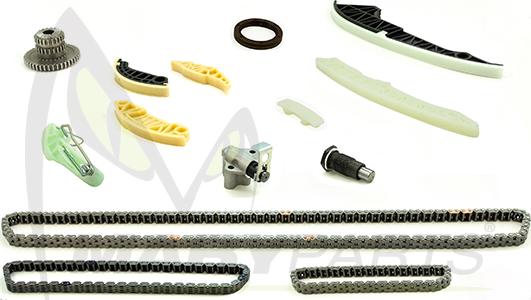 Mabyparts OTK036116 - Комплект цепи привода распредвала unicars.by