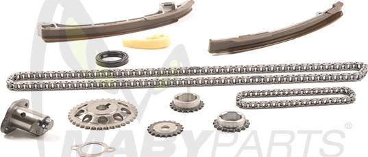 Mabyparts OTK030093 - Комплект цепи привода распредвала unicars.by