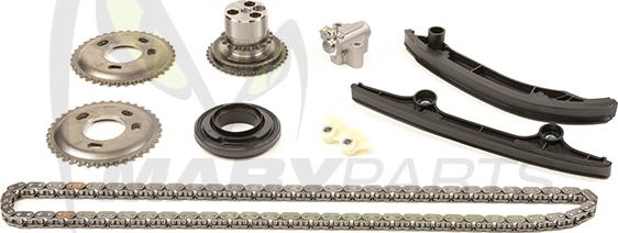 Mabyparts OTK031067 - Комплект цепи привода распредвала unicars.by