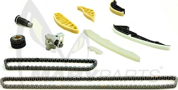 Mabyparts OTK037116 - Комплект цепи привода распредвала unicars.by