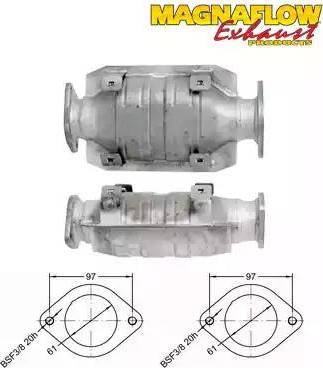 Magnaflow 85613 - Катализатор unicars.by