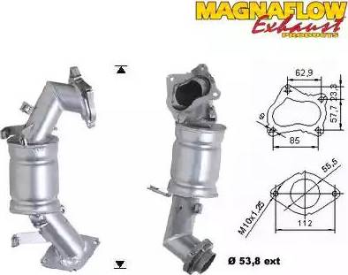 Magnaflow 78020D - Катализатор unicars.by