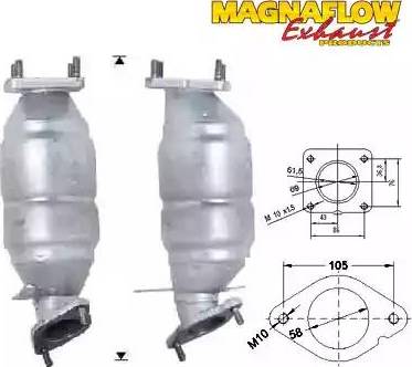 Magnaflow 72502D - Катализатор unicars.by