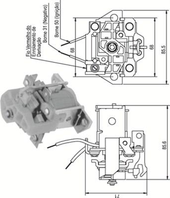 Magneti Marelli 940113050338 - Тяговое реле, соленоид, стартер unicars.by