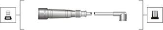 Magneti Marelli 941319170055 - Комплект проводов зажигания unicars.by