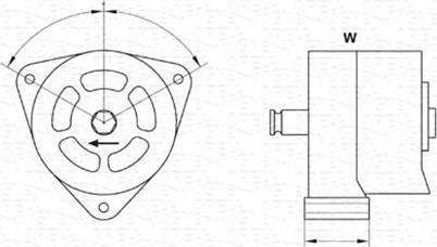 Magneti Marelli 943356225010 - Генератор unicars.by