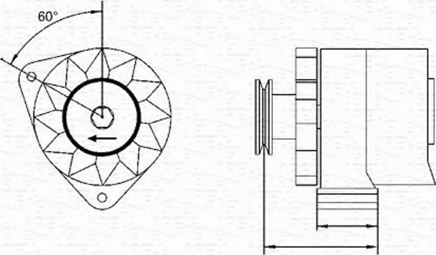 Magneti Marelli 943356740010 - Генератор unicars.by