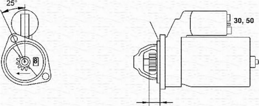 Magneti Marelli 943241158010 - Стартер unicars.by