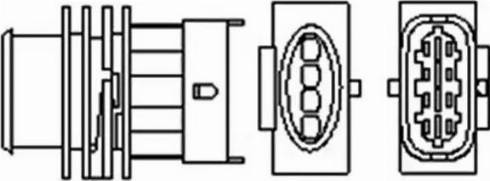 Magneti Marelli 466016355017 - Лямбда-зонд, датчик кислорода unicars.by