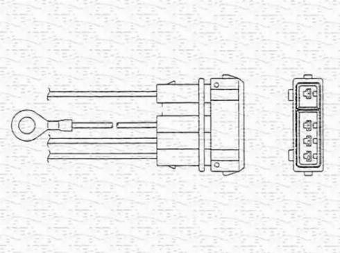 Magneti Marelli 460000150010 - Лямбда-зонд, датчик кислорода unicars.by