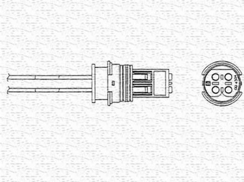 Magneti Marelli 460002144110 - Лямбда-зонд, датчик кислорода unicars.by