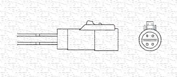 Magneti Marelli 460000244010 - Лямбда-зонд, датчик кислорода unicars.by