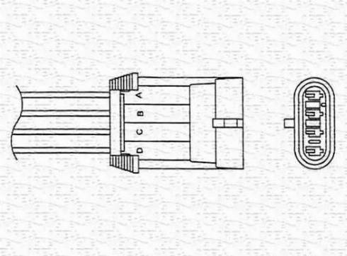 Magneti Marelli 460000431010 - Лямбда-зонд, датчик кислорода unicars.by