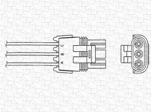 Magneti Marelli 460001866010 - Лямбда-зонд, датчик кислорода unicars.by