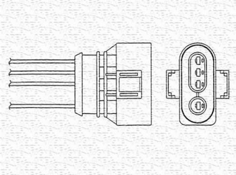 Magneti Marelli 460002139010 - Лямбда-зонд, датчик кислорода unicars.by