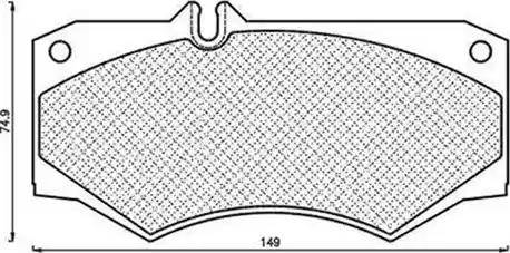 Magneti Marelli 430216170309 - Тормозные колодки, дисковые, комплект unicars.by