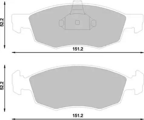 Magneti Marelli 430216171186 - Тормозные колодки, дисковые, комплект unicars.by