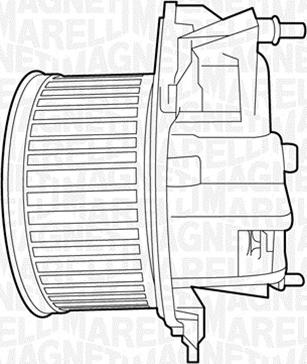 Magneti Marelli 069412524010 - Вентилятор салона unicars.by