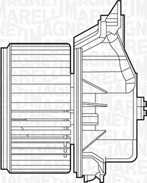 Magneti Marelli 069412528010 - Вентилятор салона unicars.by