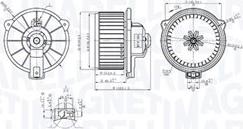 Magneti Marelli 069412768010 - Вентилятор салона unicars.by