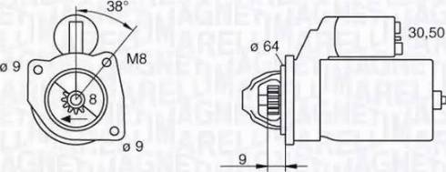 Magneti Marelli 063102018010 - Стартер unicars.by