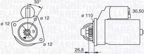 Magneti Marelli 063217148010 - Стартер unicars.by