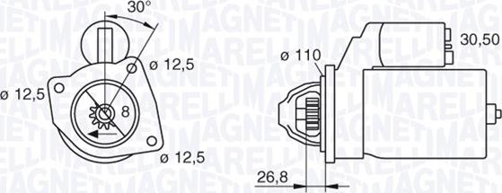 Magneti Marelli 063216851010 - Стартер unicars.by