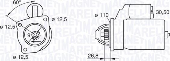 Magneti Marelli 063216731010 - Стартер unicars.by