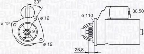 Magneti Marelli 063217410010 - Стартер unicars.by