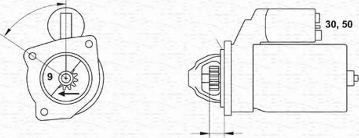 Magneti Marelli 063217121010 - Стартер unicars.by